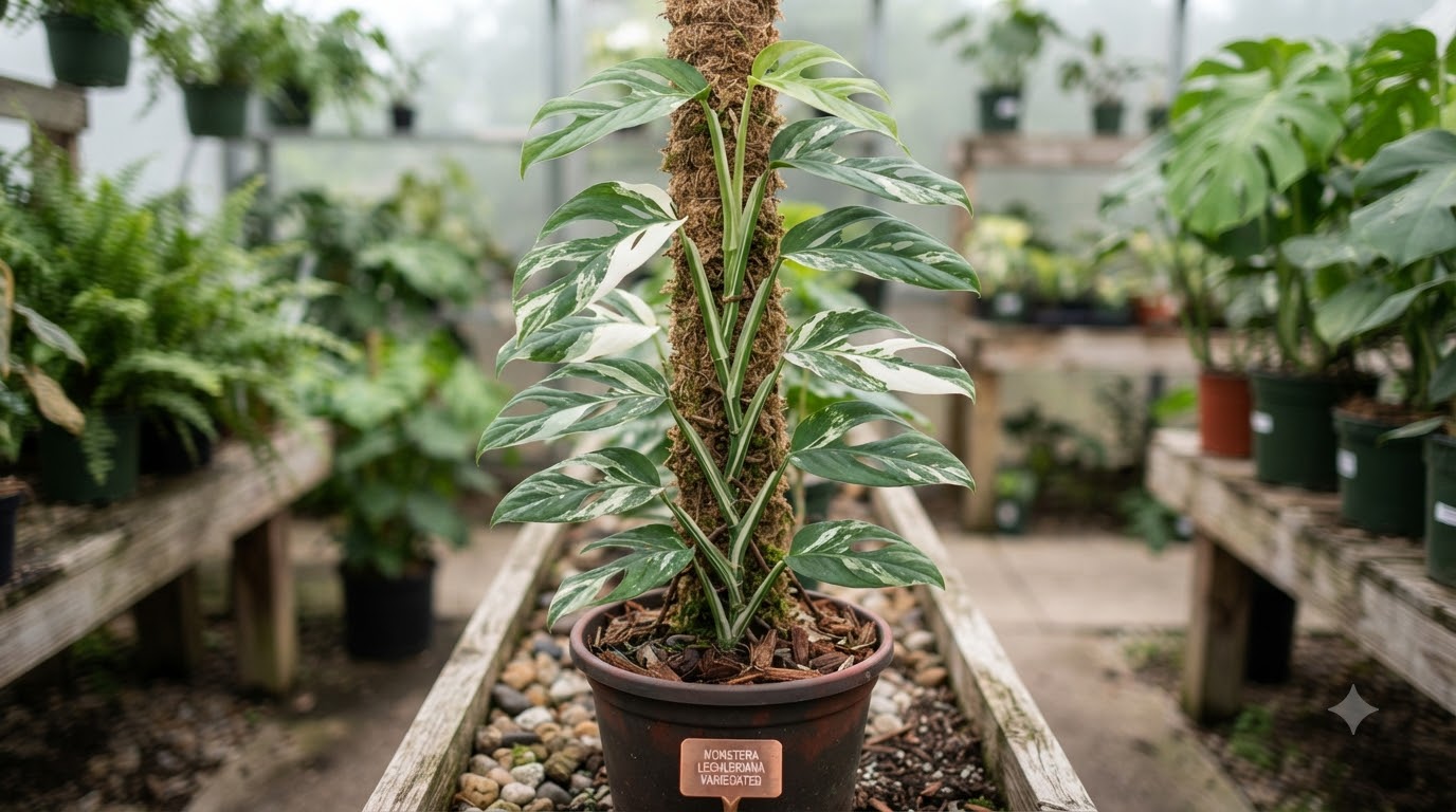 Monstera lechleriana Variegated - Image 11