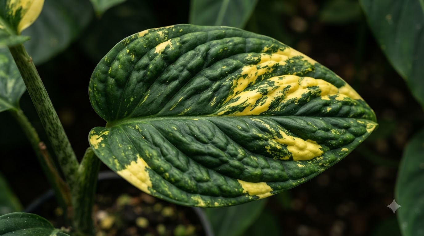 Monstera sp. Peru Variegated - Image 8