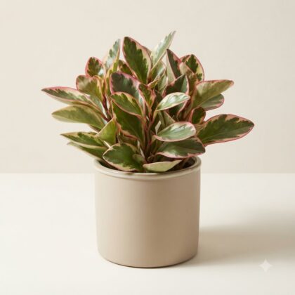 Peperomia Clusiifolia 'Jelly' Pink