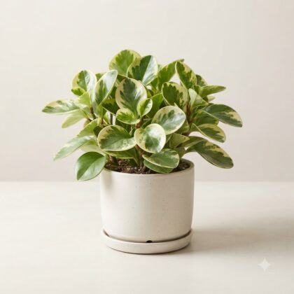 Peperomia Obtusifolia Variegated