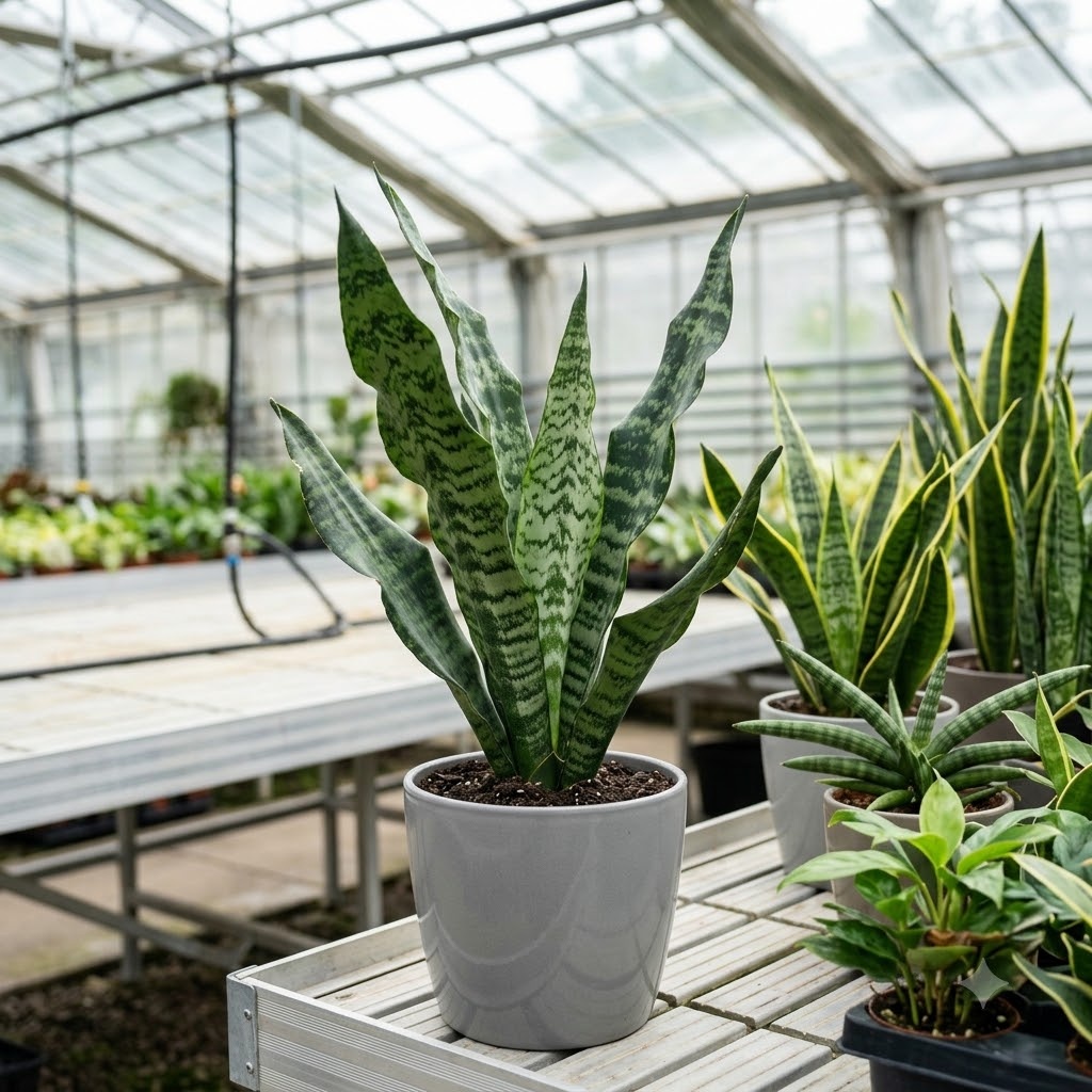 Sansevieria trifasciata 'Dragon Tongue' – Compact Dragon Snake Plant - Image 7