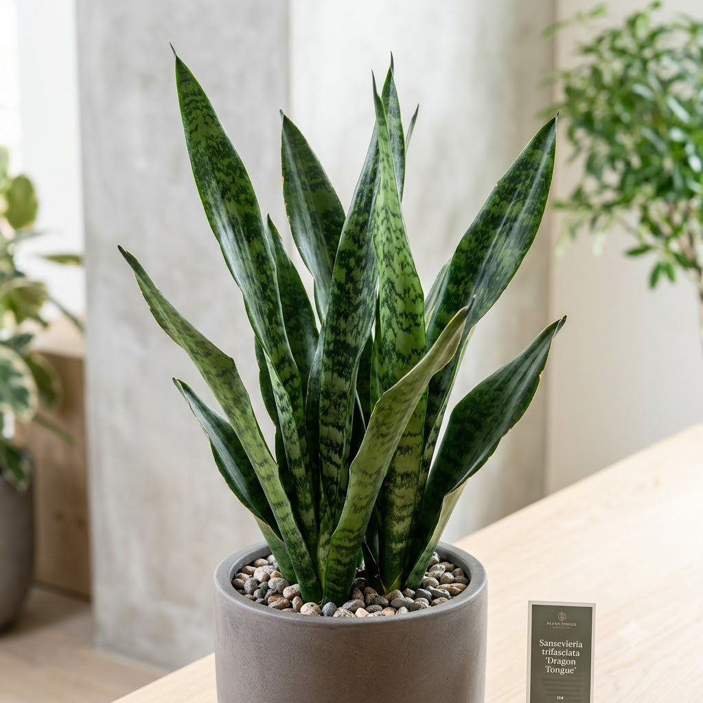 Sansevieria trifasciata 'Dragon Tongue' – Compact Dragon Snake Plant - Image 6