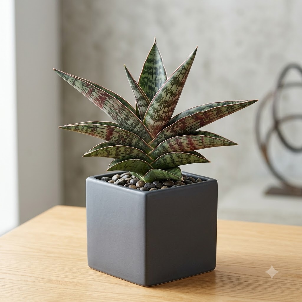Sansevieria trifasciata 'Dragon Tongue' – Compact Dragon Snake Plant - Image 5