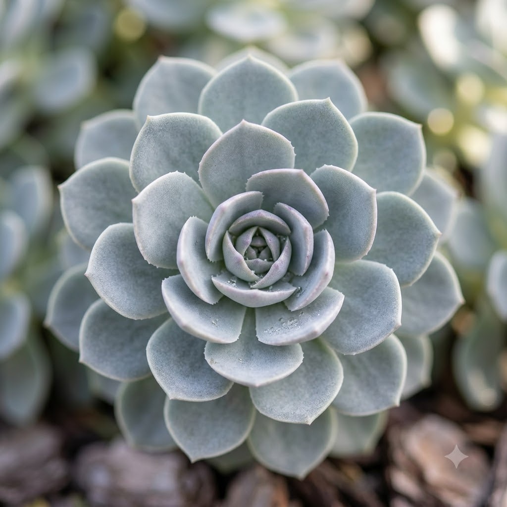 Sedum hybrida 'Silver' – Silvery Green Rosette Succulent - Image 5