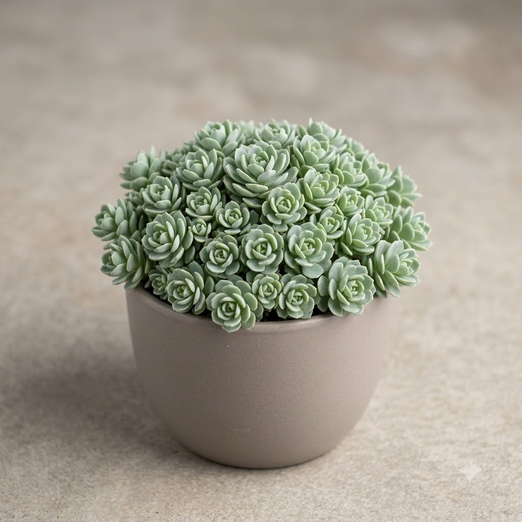 Sedum hybrida 'Silver' – Silvery Green Rosette Succulent - Image 8