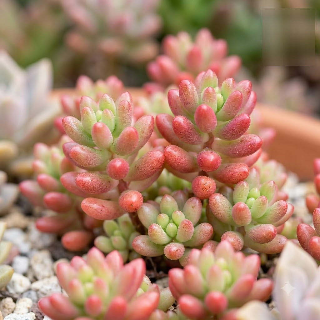 Sedum Rubrotinctum 'Aurora' – Pink Aurora Jelly Bean Succulent - Image 5
