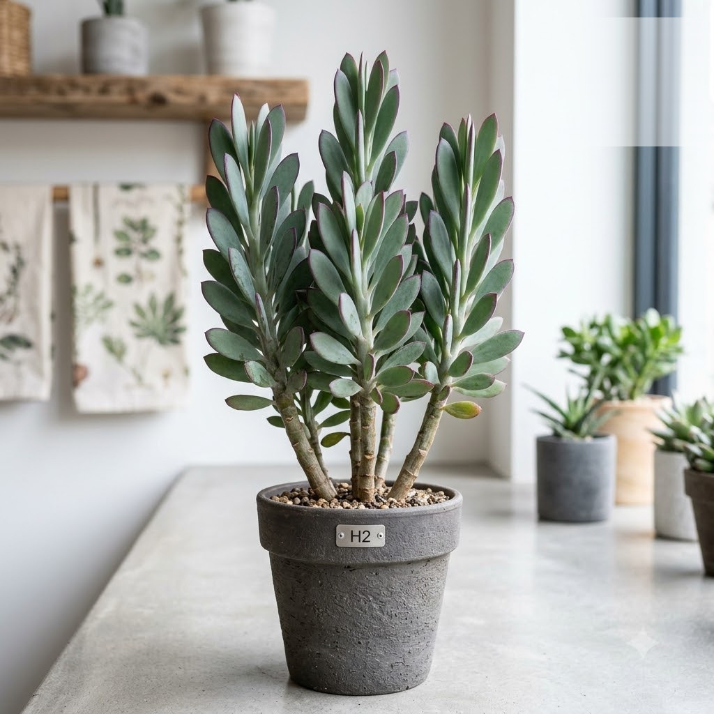Senecio crassissimus – Vertical Leaf Senecio | Premium Purple Succulent - Image 6