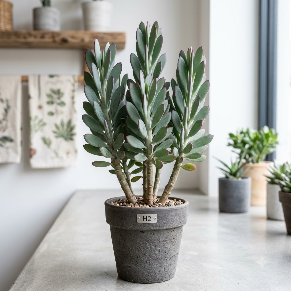 Senecio crassissimus – Vertical Leaf Senecio | Premium Purple Succulent - Image 9