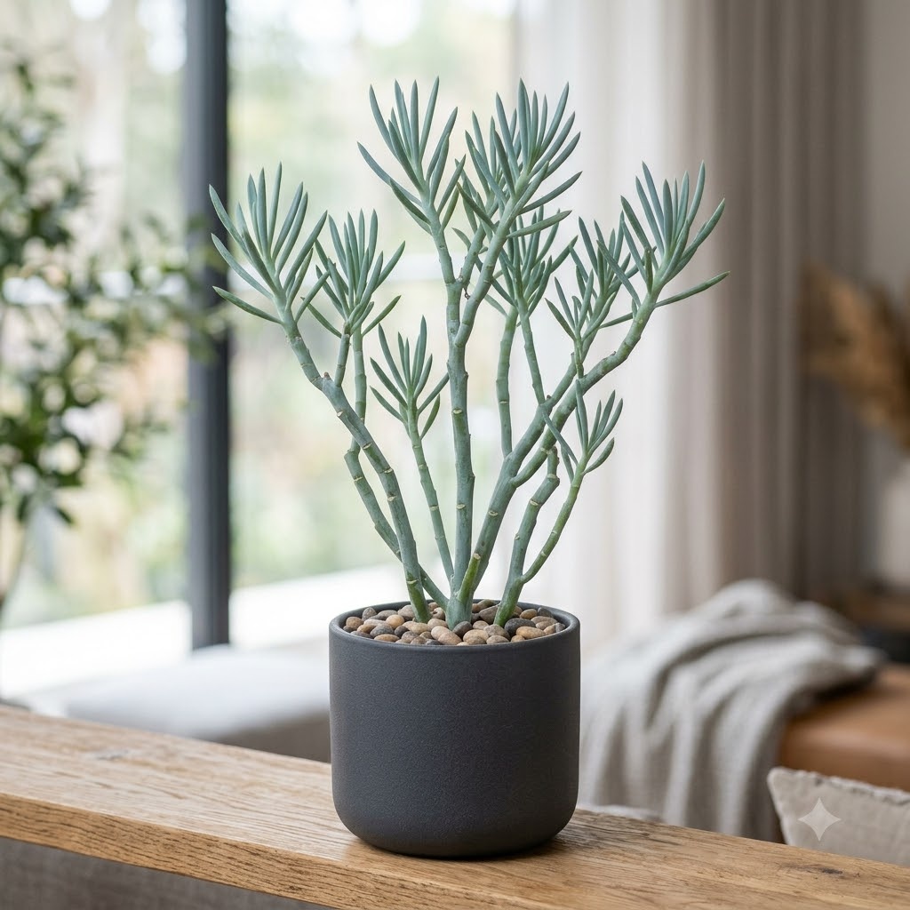 Senecio kleinia fulgens – Scarlet Kleinia Succulent - Image 4