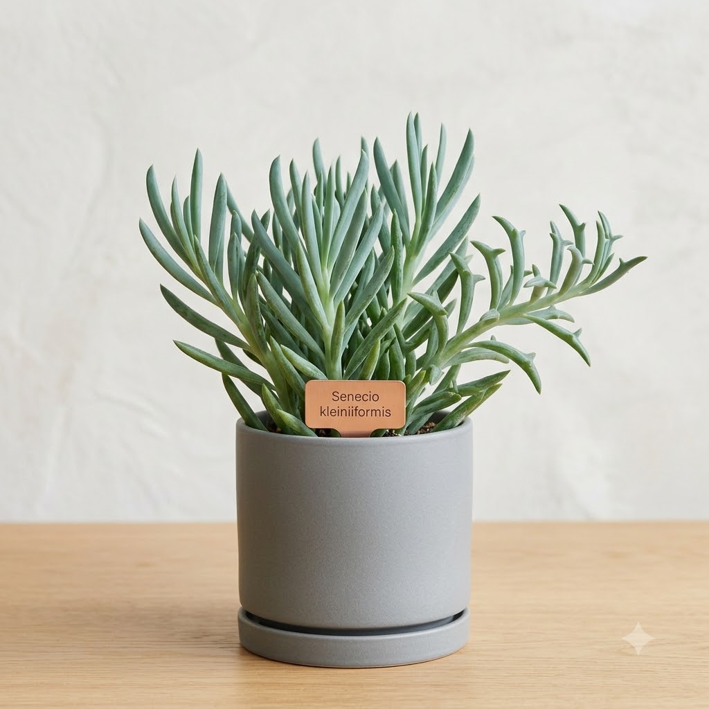 Senecio kleinia fulgens – Scarlet Kleinia Succulent - Image 6