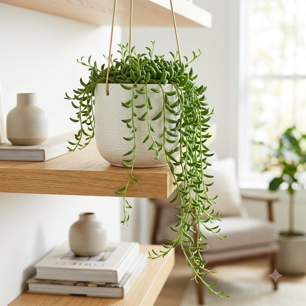 Senecio radicans 'String of Bananas' – Cascading Banana Succulent - Image 6