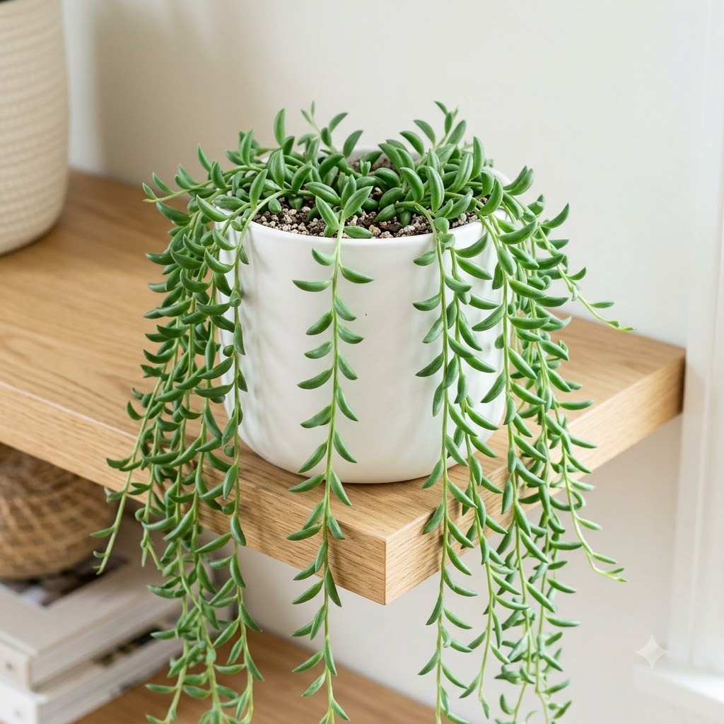 Senecio radicans 'String of Bananas' – Cascading Banana Succulent - Image 7