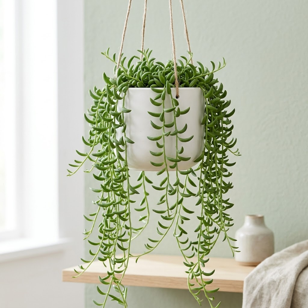 Senecio radicans 'String of Bananas' – Cascading Banana Succulent - Image 11