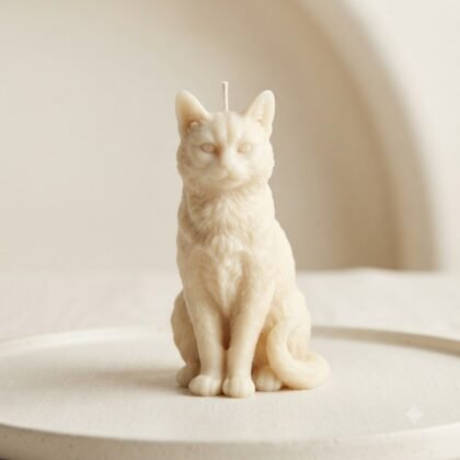 Cat Candle