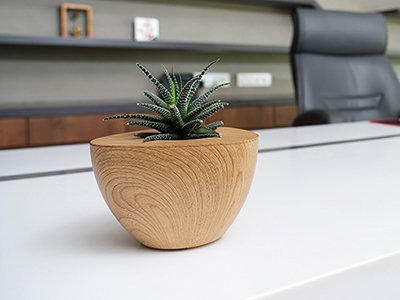 Obtuse - Wooden Finish