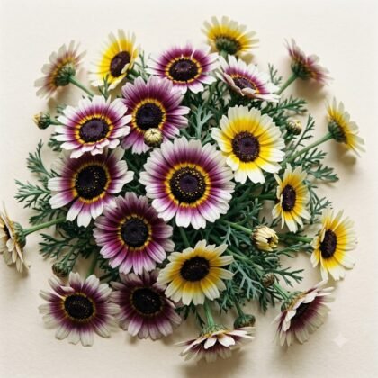 Chrysanthemum Carinatum Mix Flower Seeds