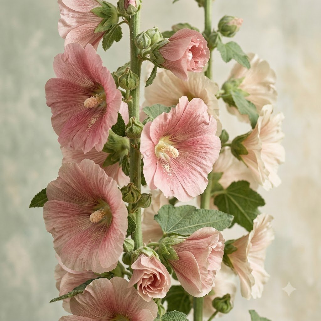 Hollyhocks Mixed Flower Seeds