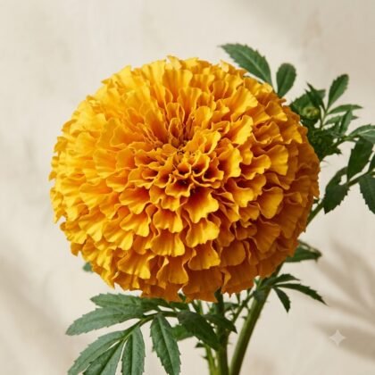 Marigold - Gt. Double Gold Flower Seeds