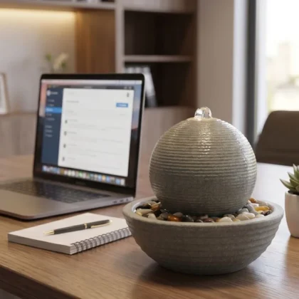 Table Top Sphere Fountain