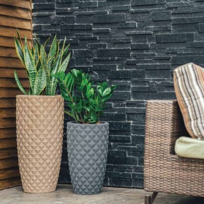 Diamond High Planter