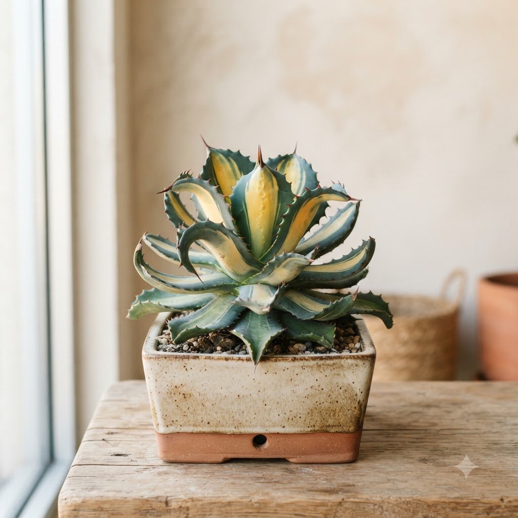 Agave Isthemensis ‘Mediopicta Gold’ - Image 4
