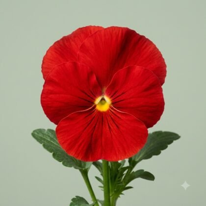 Pansy Scarlet Red Flower Seeds