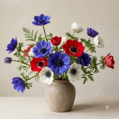 Anemone Multiflora Mixed Flower Seeds