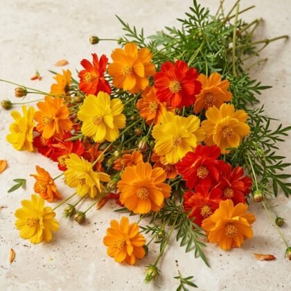 Cosmos Bright Lights Mixed Flower Seeds