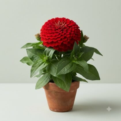 Dreamland Zinnia Red Flower Seeds