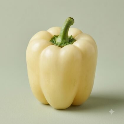 Bell Pepper Ivory White Seeds