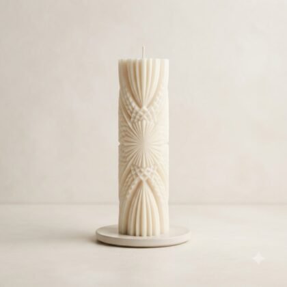 Designer Pillar Candle