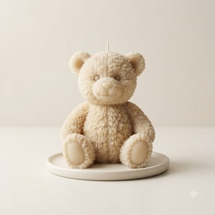 Teddy Candle