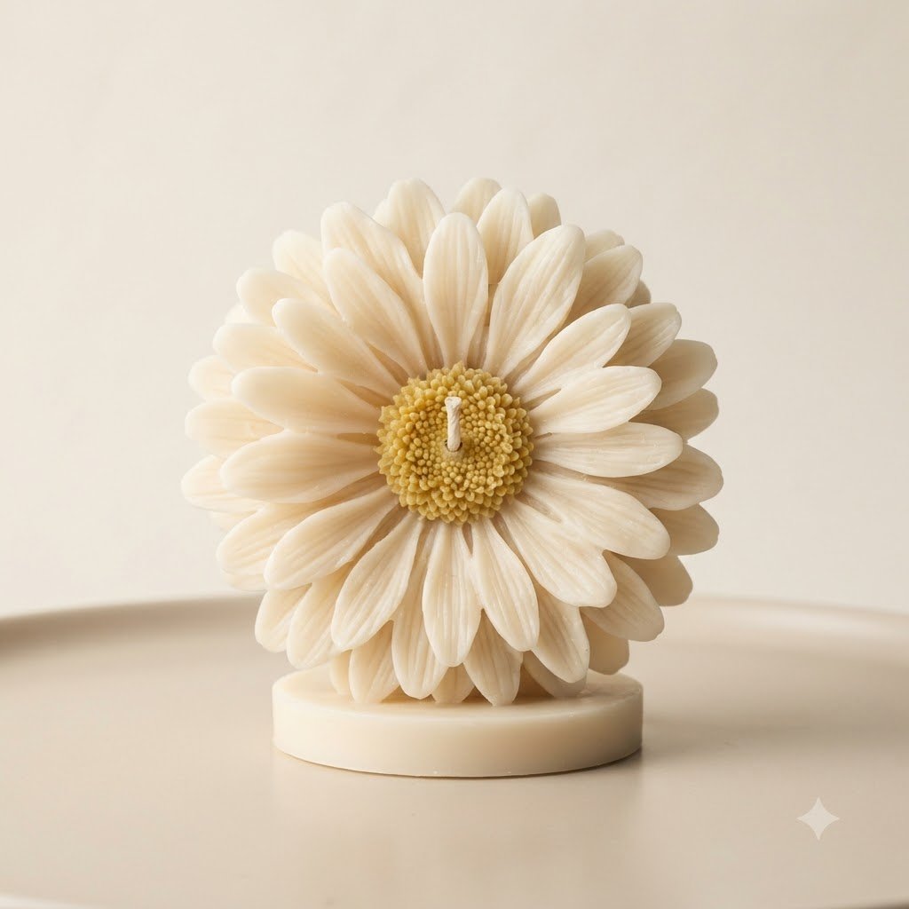Daisy Candle